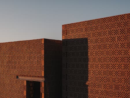 Ceramic Pavilions in the Northern Fields of Valencia